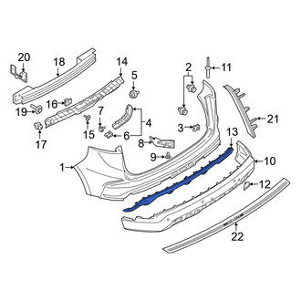 Ford OE - Rear Valance Panel