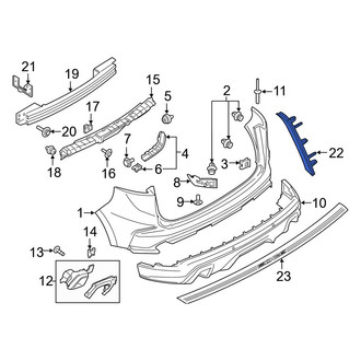 Ford OE - Rear Right Reflector Panel