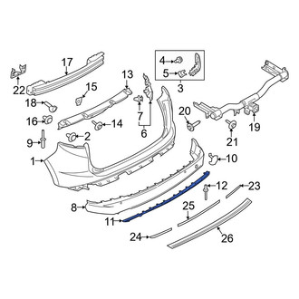 Ford OE - Rear Valance Panel
