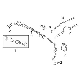 Ford OE - Rear Bumper - Electrical Components