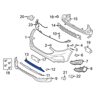 Ford OE - Front Lower Grille