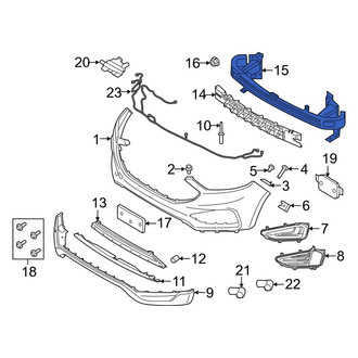 Ford OE - Front Bumper Impact Bar
