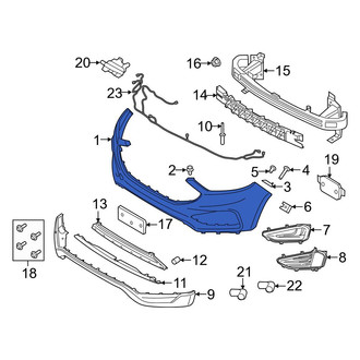 Ford OE - Front Lower Bumper Cover