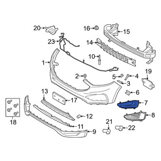 Ford OE - Front Left Fog Light Trim