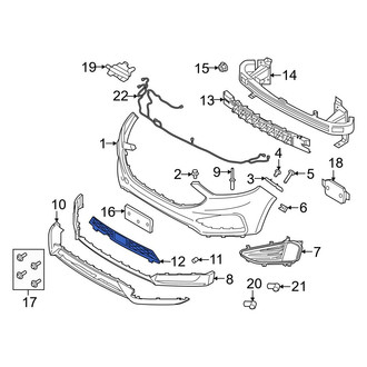 Ford OE - Front Lower Grille