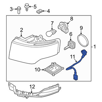 Ford OE - Front Headlight Wiring Harness
