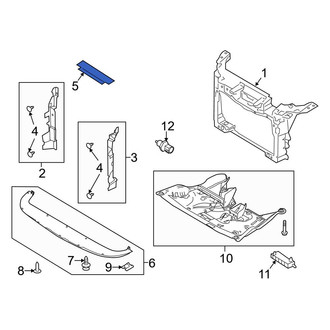 Ford OE - Radiator Support Panel Seal