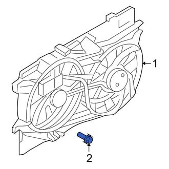 Ford OE - Engine Cooling Fan Shroud Bolt