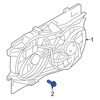 Ford OE - Engine Cooling Fan Shroud Bolt