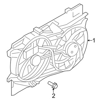 Ford OE - Cooling Fan (T Engine VIN Character)
