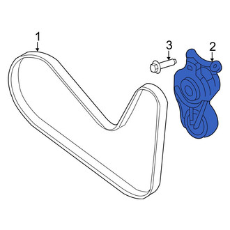 Ford OE - Accessory Drive Belt Tensioner Assembly