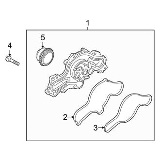 Ford OE - Cooling - Water Pump (To 12/31/2011), (C Engine VIN Character)