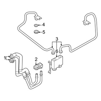 Ford OE - Cooling - Trans Oil Cooler (From 08/23/2008), (C Engine VIN Character)