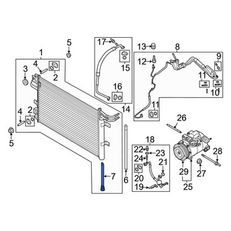 Ford OE - A/C Receiver Drier