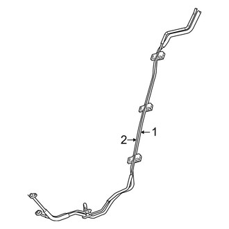 Ford OE - Air Conditioner & Heater - Rear A/C Lines