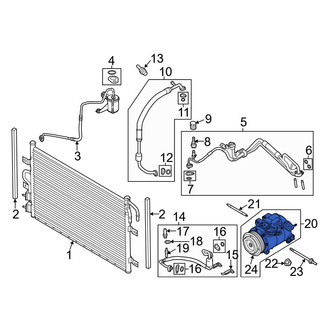 Ford OE - A/C Compressor