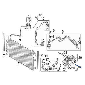 Ford OE - A/C Compressor Bolt