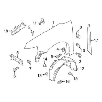 Ford OE - Fender & Components