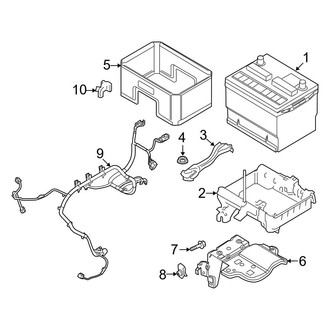 Ford OE - Electrical - Battery