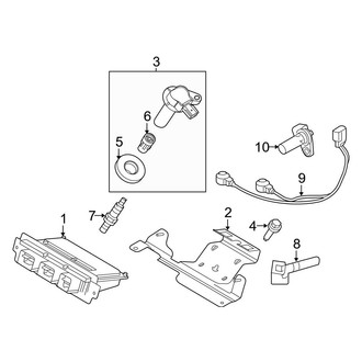 Ford OE - Electrical - Ignition System (Limited T Engine VIN Character)