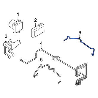 Ford OE - Rear ABS Wheel Speed Sensor
