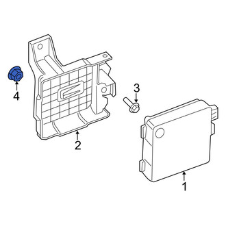 Ford OE - Engine Mount Heat Shield Nut