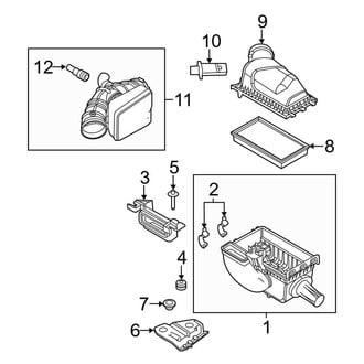 Ford OE - Engine / Transaxle - Air Intake (C Engine VIN Character)