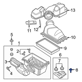 Ford OE - Headlight Mounting Bolt