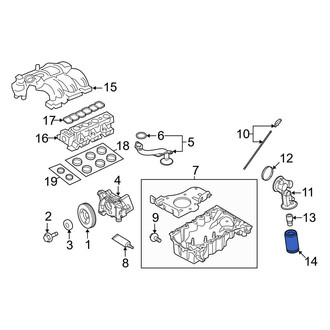 Ford OE - Engine Oil Filter