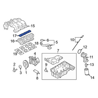 Ford OE - Fuel Injection Plenum Gasket