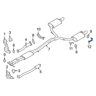 Ford OE - Right Exhaust System Hanger Bracket