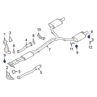 Ford OE - Exhaust System Hanger