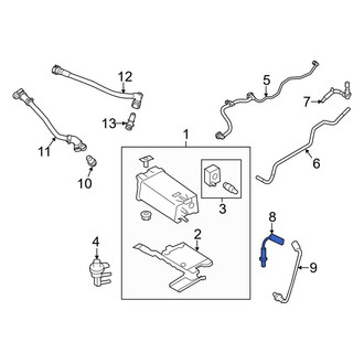Ford OE - Rear Left Oxygen Sensor