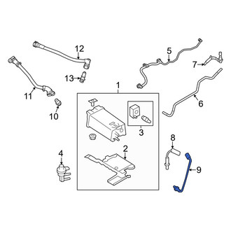 Ford OE - Rear Left Oxygen Sensor