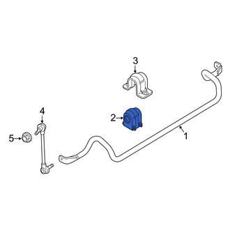 Ford OE - Front Left Suspension Stabilizer Bar Bushing