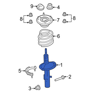 Ford OE - Front Left Suspension Strut