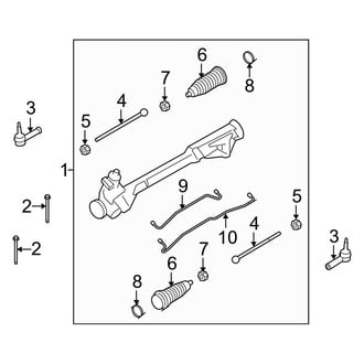 Ford OE - Steering Gear & Linkage (W/O Electric Steering)