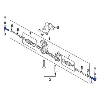 Ford OE - Outer Steering Tie Rod End