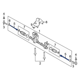 Ford OE - Outer Steering Tie Rod End