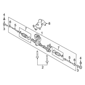 Ford OE - Steering Gear & Linkage (With Electric Steering)