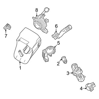 Ford OE - Steering Column - Shroud, Switches & Levers