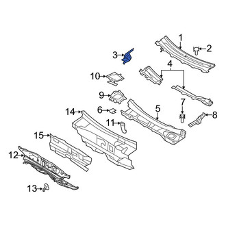 Ford OE - Front Left Cowl Side Panel