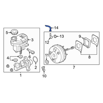 Ford OE - Brake Vacuum Hose