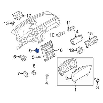 Ford OE - Cabin Air Temperature Sensor