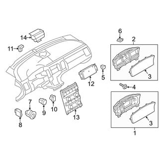 Ford OE - Instrument Panel - Cluster & Switches