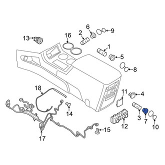 Ford OE - 12 Volt Accessory Power Outlet Housing