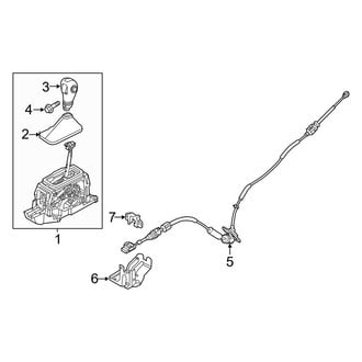 Ford OE - Front Console (Shifter & Components)
