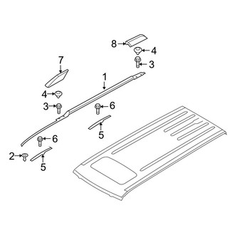 Ford OE - Roof - Luggage Carrier