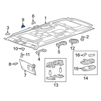 Ford OE - Headliner Bracket