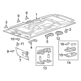 Ford OE - Roof - Interior Trim